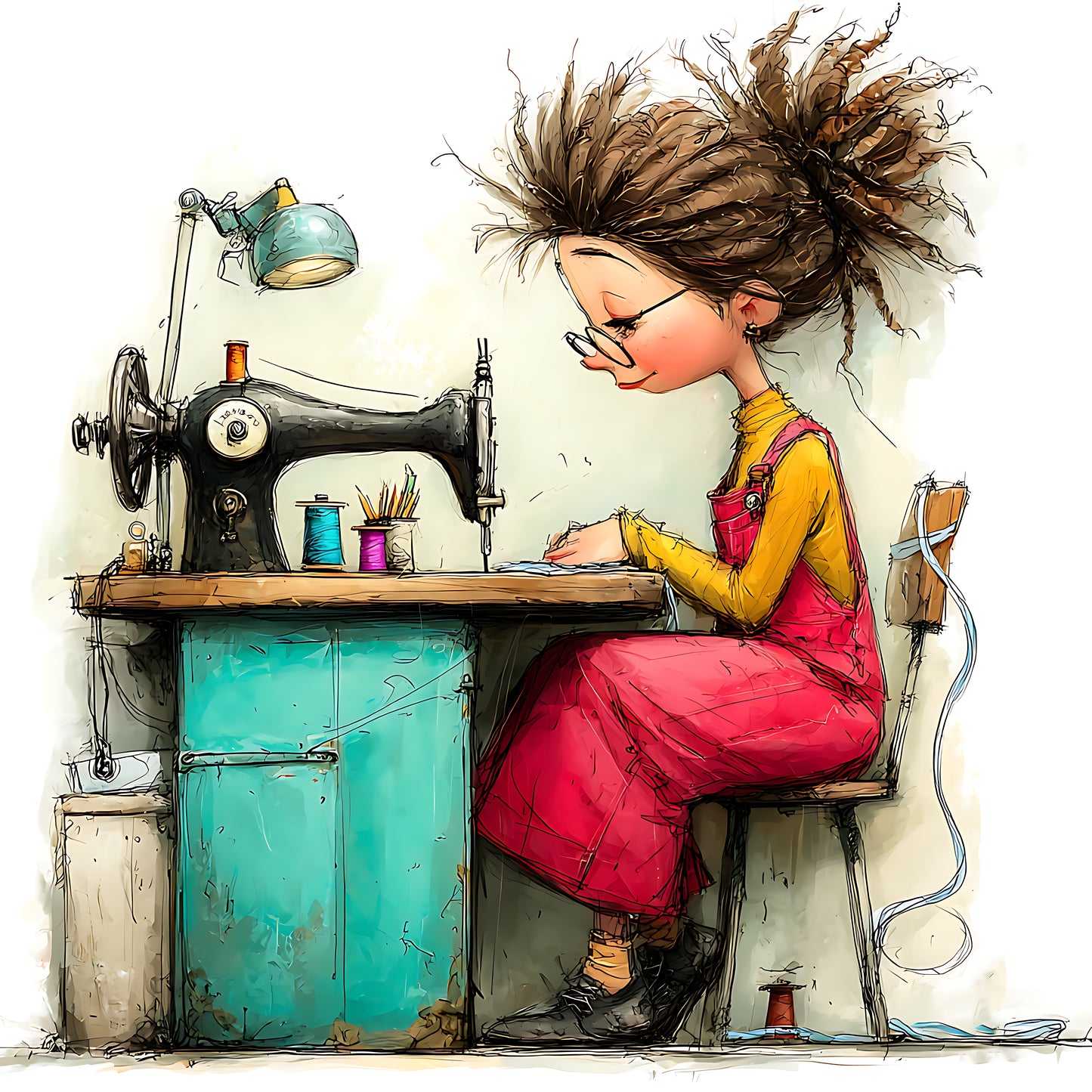 Milkmaid Dress Sew Along Day 1